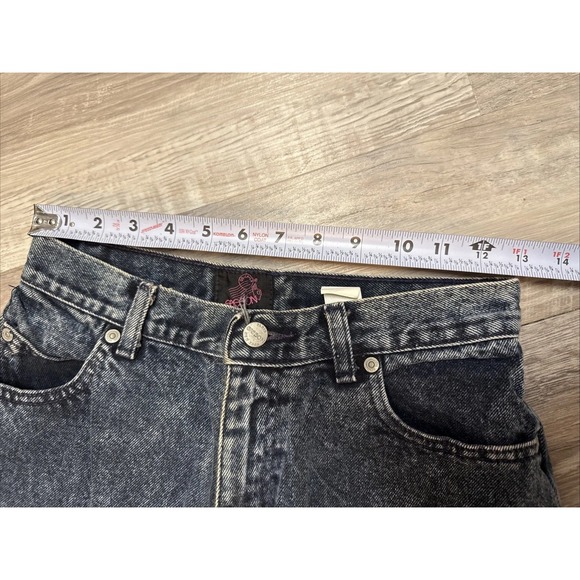 Vintage SASSON High Waist Acid Wash High Rise Mom Denim Jeans 80 90s Sz 11/12 - Picture 6 of 12